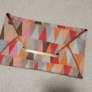 NEW Geometric Multicolor Clutch - Unbranded